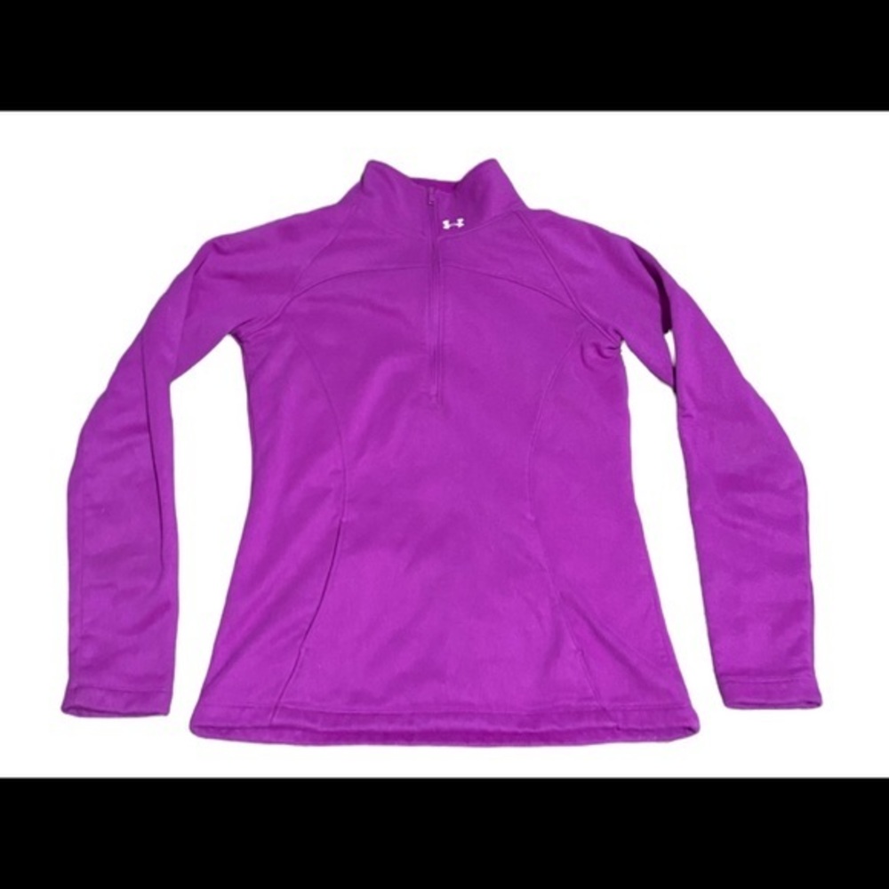 Purple Under Armour 1/4 Zip Pullover Size XS